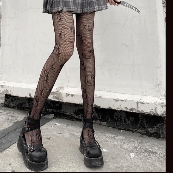 Hello Kitty Fishnet Stockings - Picture 11 of 16